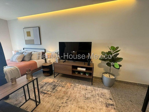Loft En Renta En Lomas De Sotelo, Miguel Hidalgo Jl 25-1202.