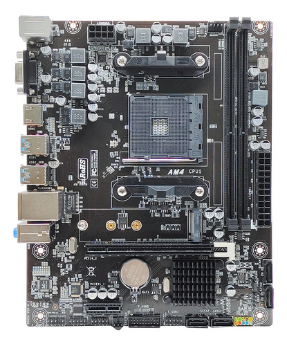 Placa Madre Amd Soyo A520m Ddr4 Am4 M-atx Hdmi Vga M2 Nvme