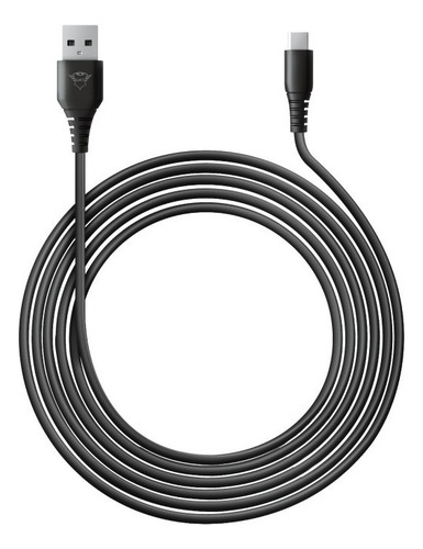 Cable Para Cargar Control Ps5 Trust Gxt 226 Negro