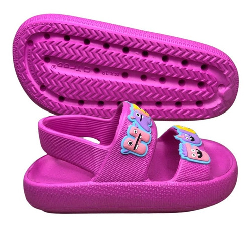 Imagen 4 de 4 de Sandalia Huarache Para Niña Ligera C/correa