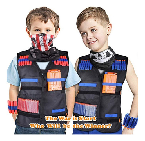 M 2 Juegos Nerf Gun Chaleco Al Aire Libre Táctico Y Juguetes