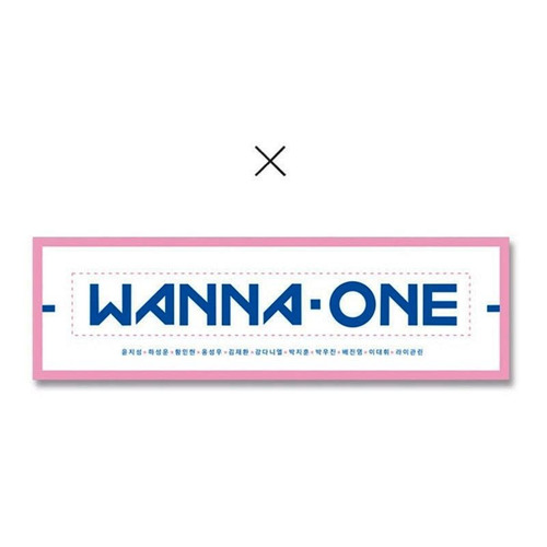 Banda De Concierto Wanna One Kpop Coreano Banner