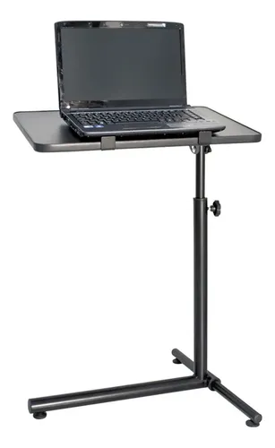 comprar Mesa Ergonômica Para Notebook Com Giro E Altura Ajustavel Inclinavel Nt-home Preta Multivisão
