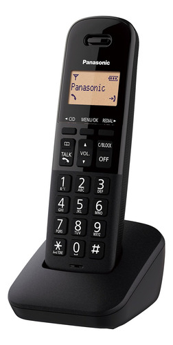 Teléfono Inalámbrico Con Pantalla Lcd A Color Y Luz Amarilla