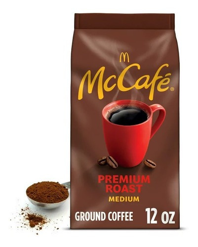 Cafe Mccafe Mcdonald Premium Roast Coffee Medium Roast 340gr