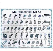 Comprar Kit De Prensatelas 52 Pcs Para Brother Singer Janome Oferta!