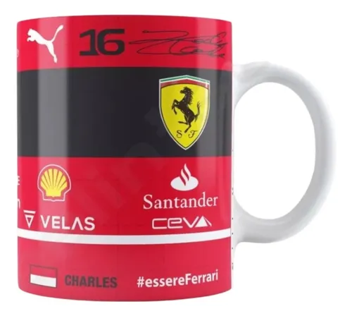 comprar Taza Fierrera - Charles Leclerc #07 | Formula 1 \u002F Ferrari F1