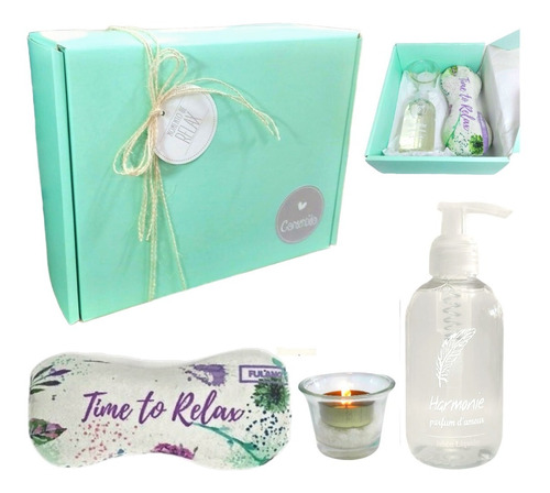 Kit Aroma Caja Regalo Gift Box Zen Jazmín Set Spa N64 Relax