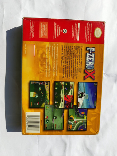 F-zero X N64 Nintendo 64 (Usado)