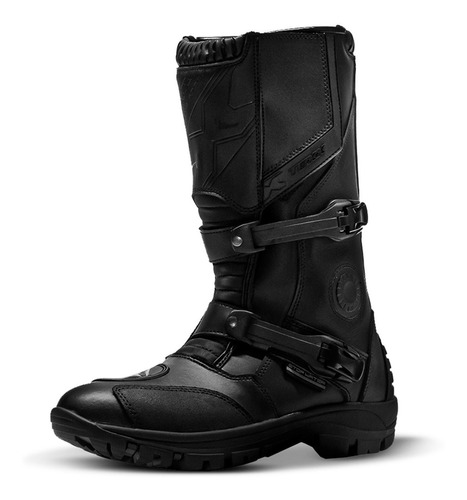 Bota Moto Couro Impermeável Antiderrapante Texx Adventure V2