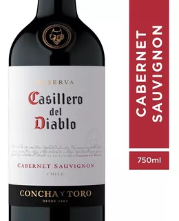 Vino Tinto Cabernet Sauvignon Casillero Del Diablo