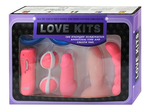 Kit Fantasy Sexual Consolador - Bolas - Sexshop Ofertas