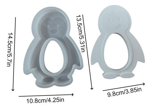 Molde De Pingüino Molde De Pingüino De Silicona Molde De Fun