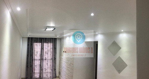 Imagem 11 de 30 de Apartamento Semi Mobiliado Com 3 Dormitórios À Venda, 57 M² Por R$ 225.000 - Jardim São Miguel - Ferraz De Vasconcelos/sp - Ap0231