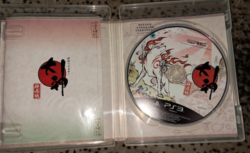 Okami Hd Ps3 Mídia Física Versão Asiática Em Inglês (Usado)