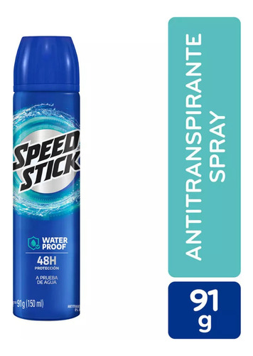 Lady Speed Stick Desodorante En Spray  Waterproof Fresh 91g