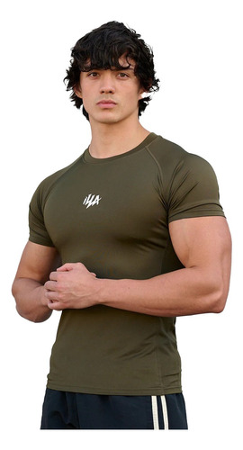 Camiseta Youngla Compresion Olive