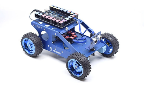 Imagen 1 de 9 de Kit Robot Zonda Auto Inteligente Evita Obstaculos Y Mas Diy