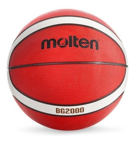 Imagen 7 de 10 de Pelota Basquet Molten Bg2000 Caucho Fiba N°7 Basket Nba