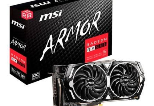 Imagem 1 de 1 de Placa De Video Rx 580 8gb Msi Armor