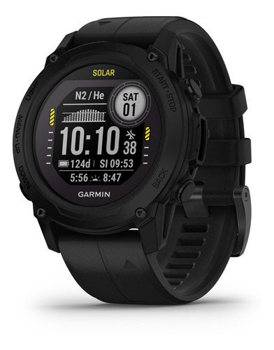 Reloj Gps Garmin Descent G1 Solar Negro