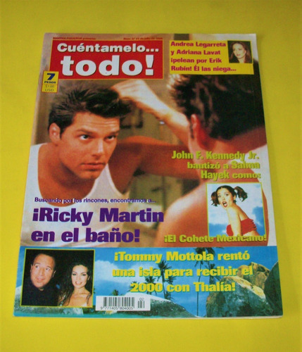 Ricky Martin Revista Todo Thalia Salma Hayek Laura Leon