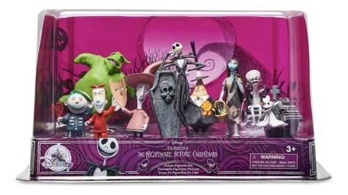 Play Set Tim Burton Nightmare Before Christmas 9pzas Disney 