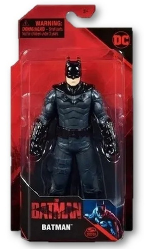 The Batman Figura Articulada Spin Máster Dc Cómic (6'')