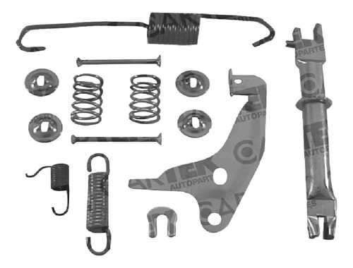 Kit Freno De Tambor Toyota Previa 1993-1994 Tras Ctk