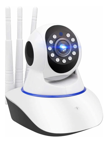 Cámara Inalámbrica Wifi De 3 Antenas 1080p Hd 360 ° Robotica