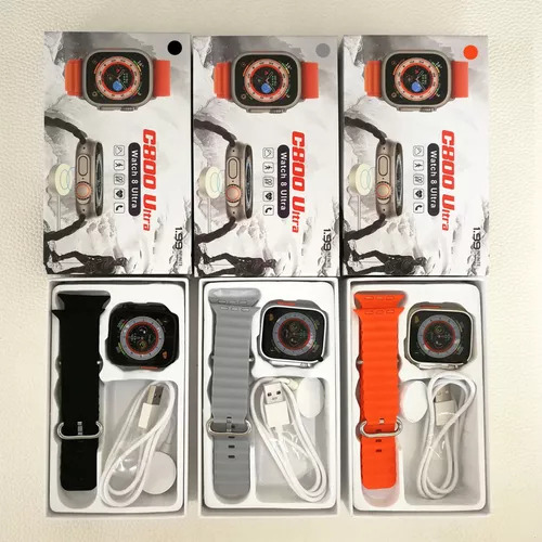 Reloj Inteligente De Llamadas Y Carga Inalámbrica C800 S8 Ul