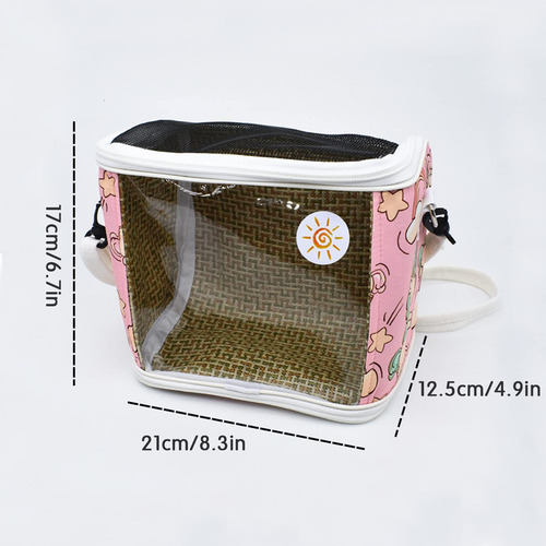 Bolsa De Viaje Para Pájaros Y Loros, Jaula Portátil Transp