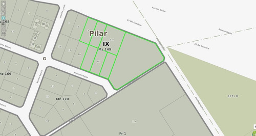 Imagen 3 de 3 de Fraccion De 8.000 M2 En Venta- Panamericana Km 38 - Pilar, G.b.a. Zona Norte