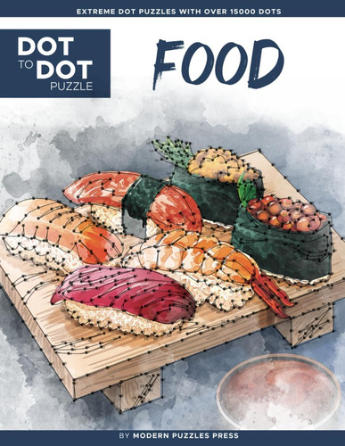 Libro: Food - Dot To Dot Puzzle (extreme Dot Puzzles With Ov