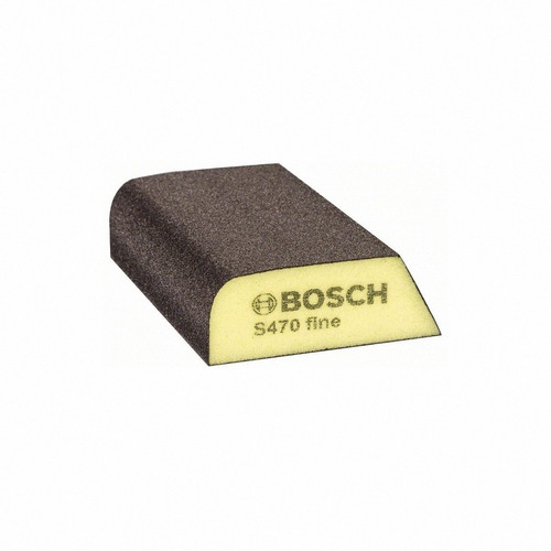 Taco De Esponja Lija Abrasiva Grano Fino Bosch S470 Fine