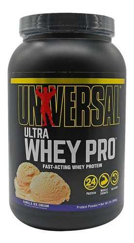Ultra Whey Pro 2 Lbs Universal Nutrition Proteina Sabor Vainilla