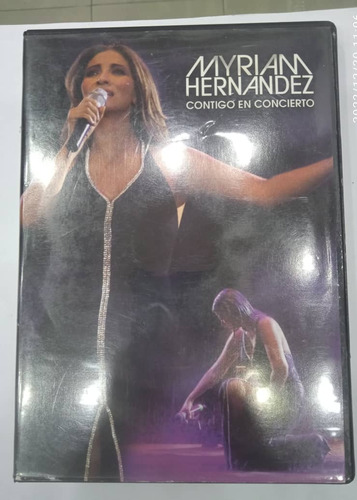 Myriam Hernandez Contigo En Concierto Cd/dvd Original Qqs.mz