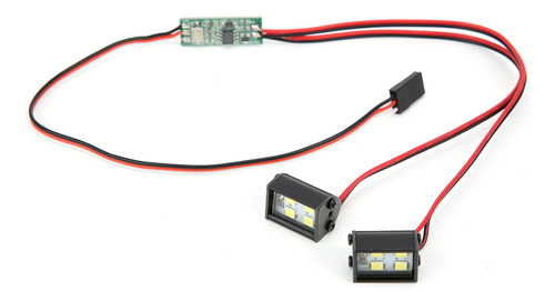 Accesorio De Plástico Led Modelo Faro Rc Para Trx4/scx10 1/1