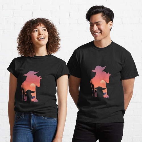 Imagen 2 de 4 de Mandalorian Grogu - Yoda - Star Wars Remera
