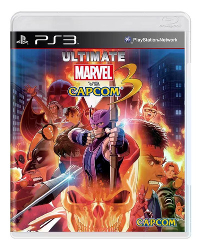 Jogo Seminovo Ultimate Marvel Vs Campcom 3 Ps3 (Recondicionado)