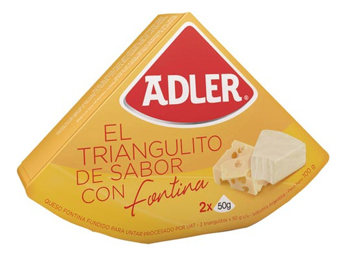 Queso Fontina 100 Gr Adler Quesos Untables