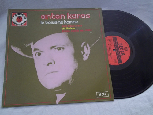 Vinil Lp - Anton Karas - Le Troisieme Homme - Lili Marlene