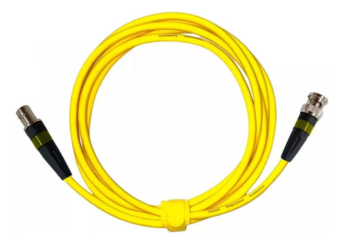 Extensão 4m Cabo Siliconado Bnc X Bnc Para Osciloscópio