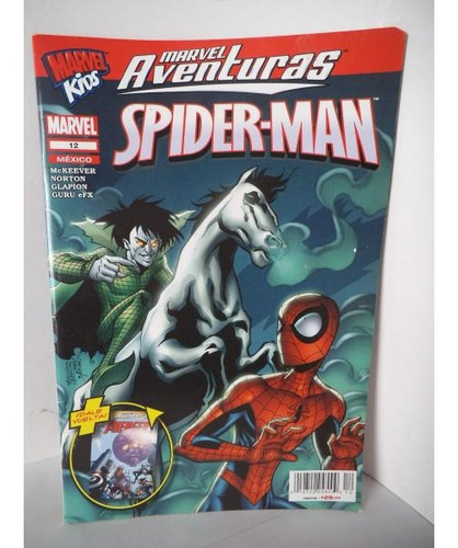 Marvel Aventuras 12 Spiderman Flip Book Avengers Televisa