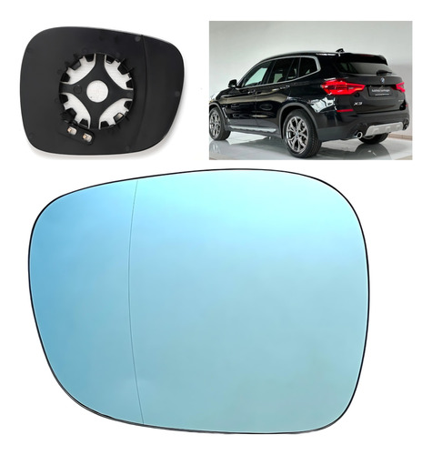 Luna Espejo Azul Izq Compatible Bmw X3 Modelo F25 2009-2014