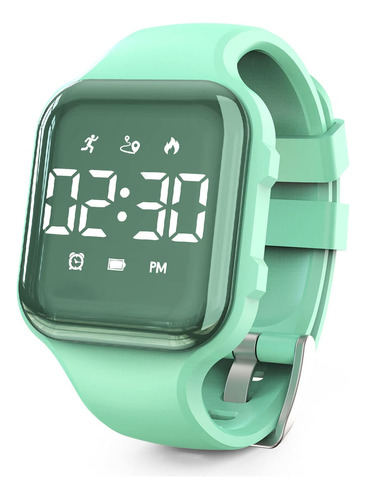 Reloj Led De Fitness Para Nios, Reloj De Pulsera Digital Sin