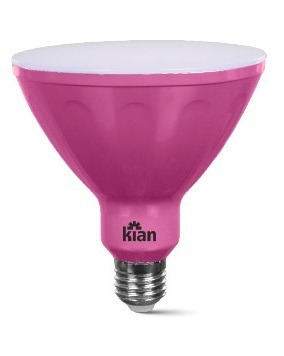 Lâmpada Par38 Led 16w Externa Rosa Color Bivolt