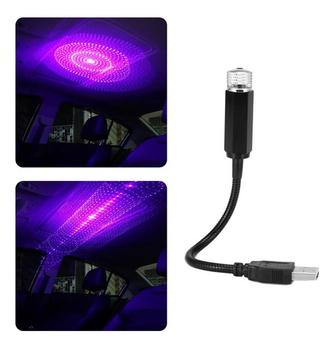 Luminária Luz Automotiva Usb Céu Estrelado 4em1 Carro Tuning