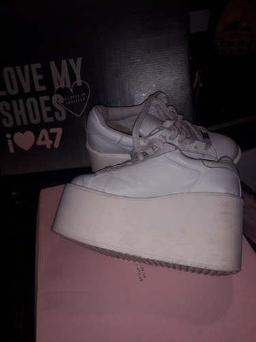 Zapatillas Plataforma 47street Talle 35