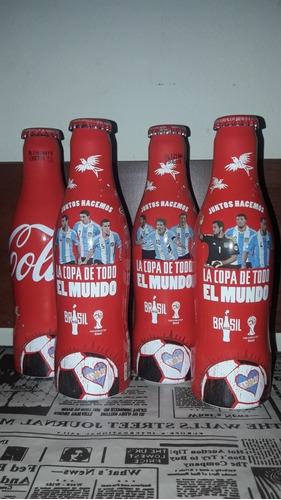 Botellas Aluminio Coca Cola Set Mundial 2014